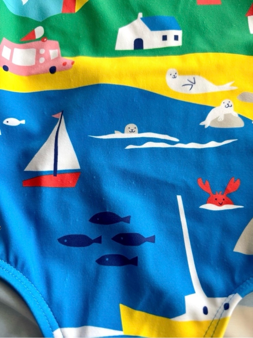 Mini Boden Seaside One‑Piece Swimsuit — 4–5Y / 110 cm - Picture 9 of 13